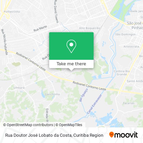 Rua Doutor José Lobato da Costa map