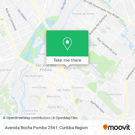 Avenida Rocha Pombo 2561 map