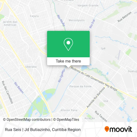 Rua Seis | Jd Butiazinho map