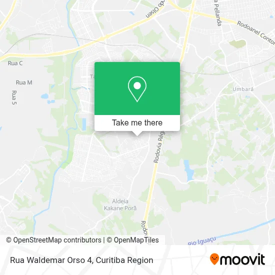 Rua Waldemar Orso 4 map
