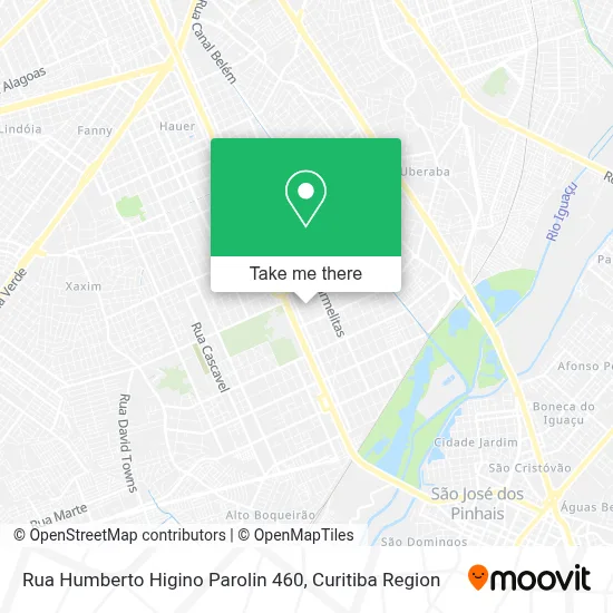 Rua Humberto Higino Parolin 460 map