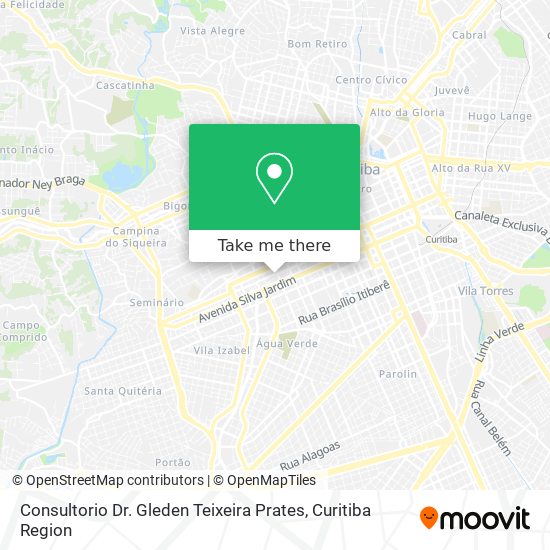 Consultorio Dr. Gleden Teixeira Prates map