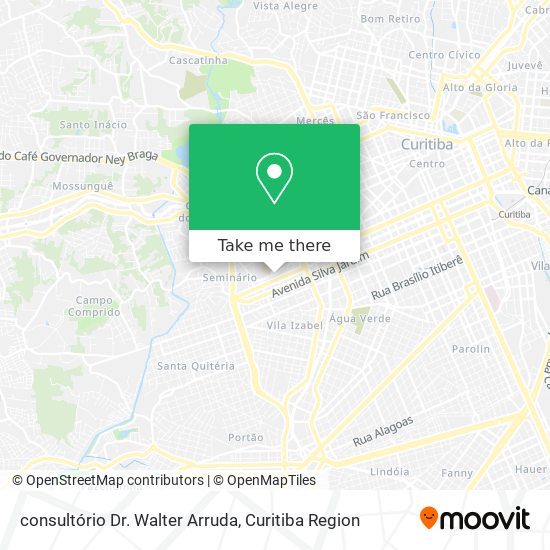 consultório Dr. Walter Arruda map