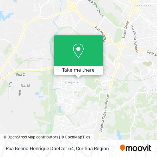 Rua Benno Henrique Doetzer 64 map