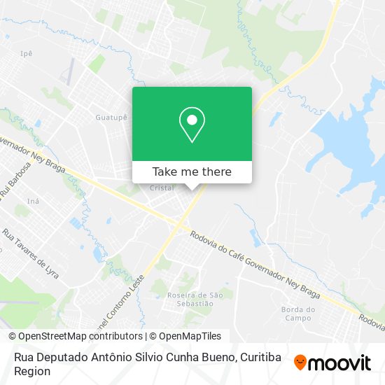 Rua Deputado Antônio Silvio Cunha Bueno map