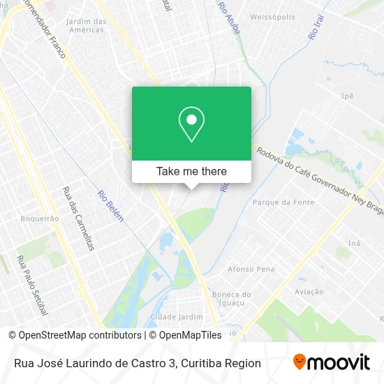 Rua José Laurindo de Castro 3 map