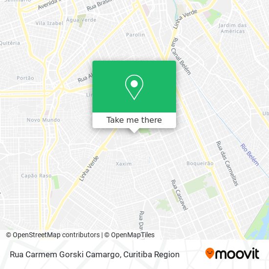 Rua Carmem Gorski Camargo map