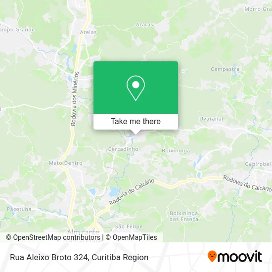 Rua Aleixo Broto 324 map