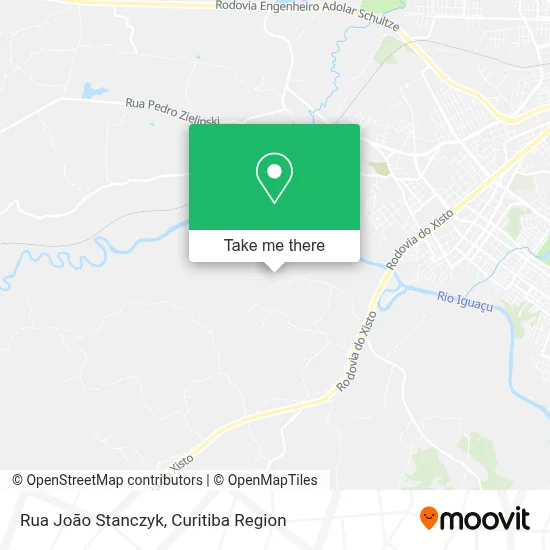 Rua João Stanczyk map