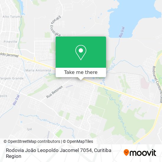 Rodovia João Leopoldo Jacomel 7054 map