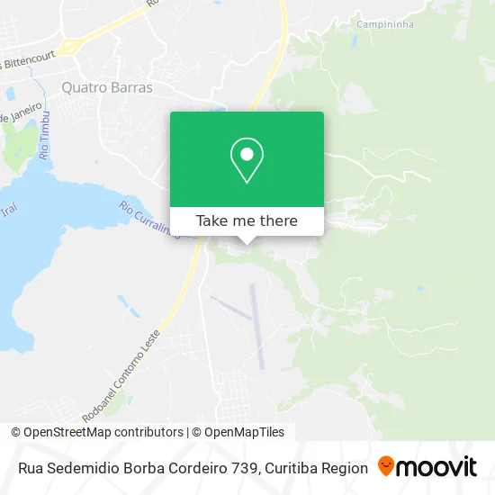 Rua Sedemidio Borba Cordeiro 739 map