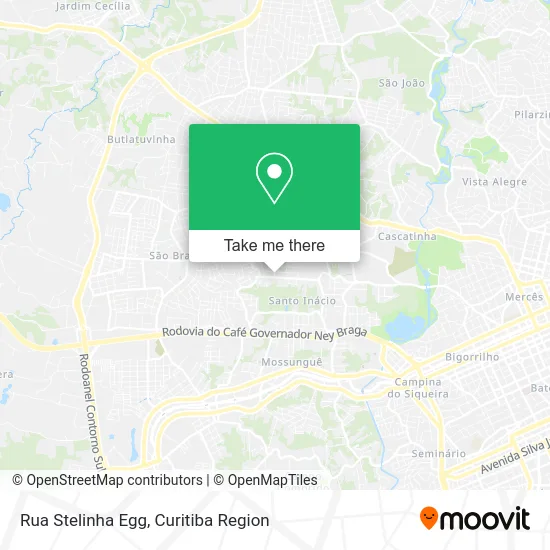 Rua Stelinha Egg map
