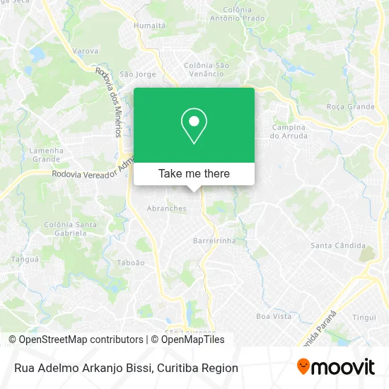 Rua Adelmo Arkanjo Bissi map