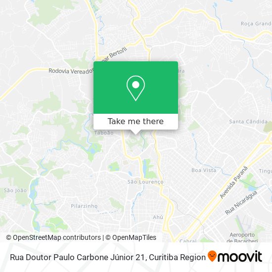 Rua Doutor Paulo Carbone Júnior 21 map