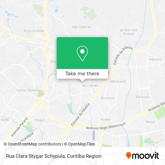 Rua Clara Stygar Schypula map