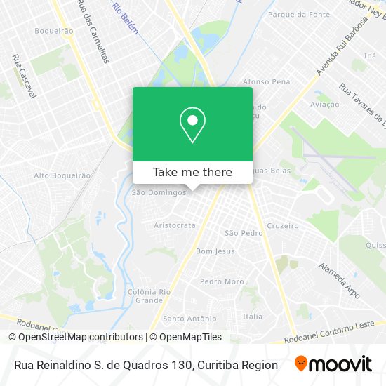 Rua Reinaldino S. de Quadros 130 map