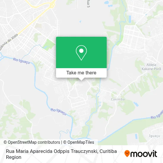 Rua Maria Aparecida Odppis Trauczynski map
