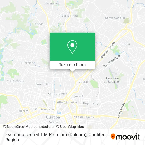 Escritorio central TIM Premium (Dulcom) map