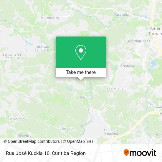 Rua José Kuckla 10 map