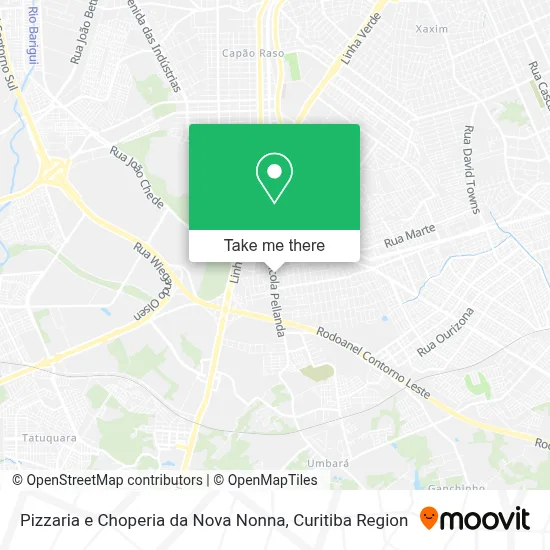 Pizzaria e Choperia da Nova Nonna map