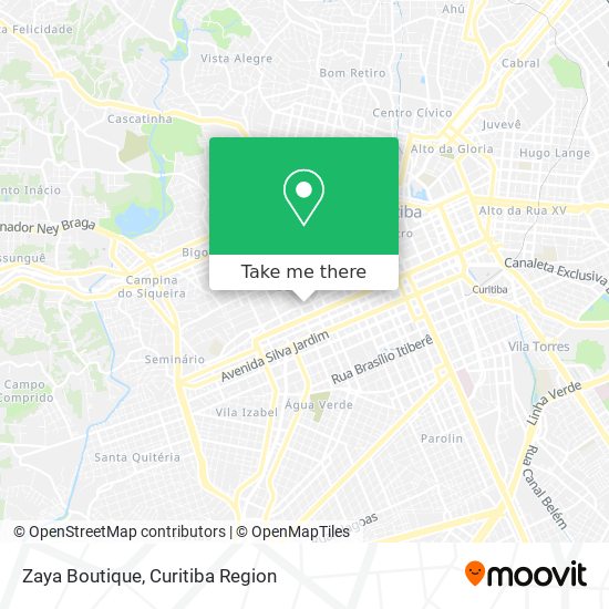 Zaya Boutique map