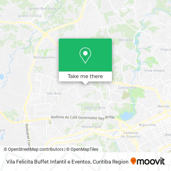 Vila Felicita Buffet Infantil e Eventos map