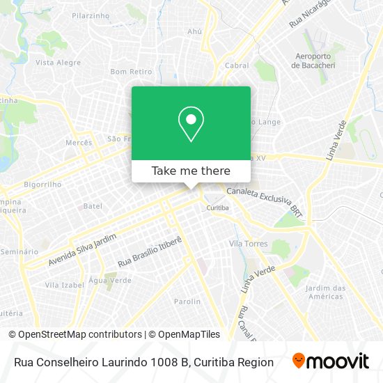 Rua Conselheiro Laurindo 1008 B map