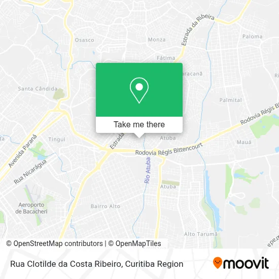 Rua Clotilde da Costa Ribeiro map
