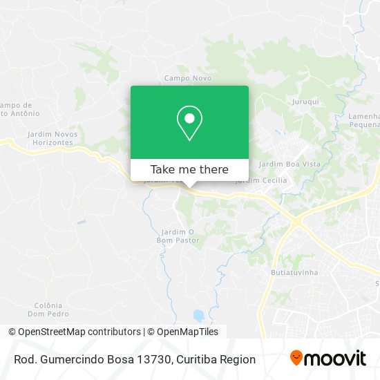 Rod. Gumercindo Bosa 13730 map