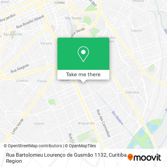 Rua Bartolomeu Lourenço de Gusmão 1132 map
