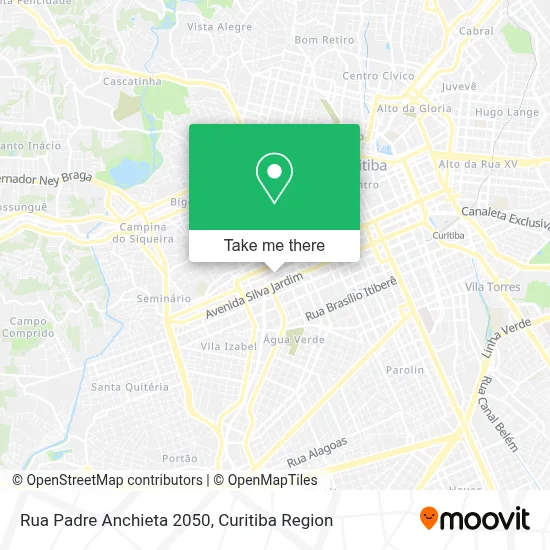 Rua Padre Anchieta 2050 map