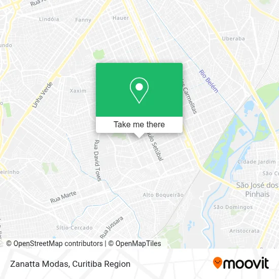 Zanatta Modas map