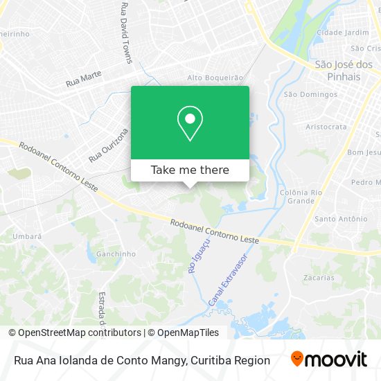 Rua Ana Iolanda de Conto Mangy map