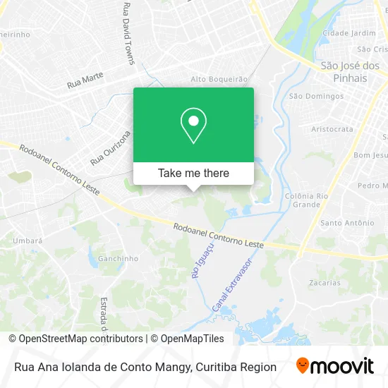 Rua Ana Iolanda de Conto Mangy map