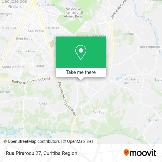 Rua Pirarocu 27 map