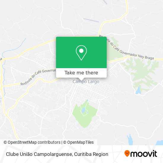 Clube União Campolarguense map