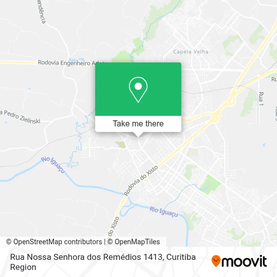 Rua Nossa Senhora dos Remédios 1413 map