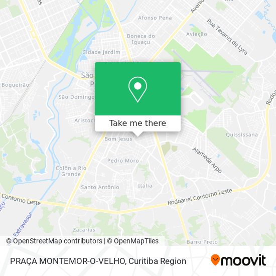 Mapa PRAÇA MONTEMOR-O-VELHO