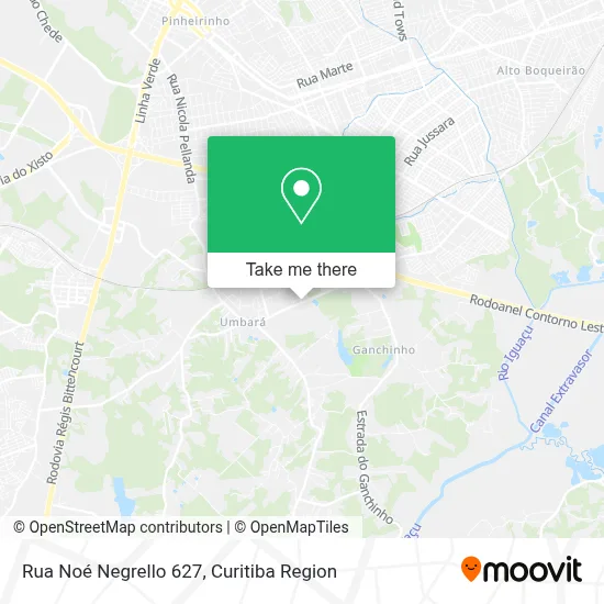 Rua Noé Negrello 627 map