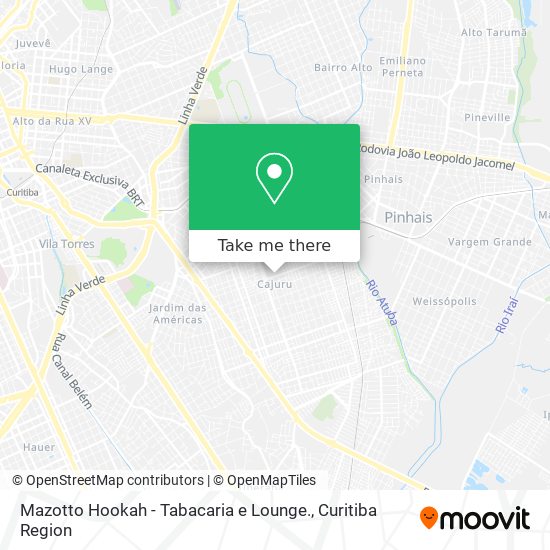 Mazotto Hookah - Tabacaria e Lounge. map