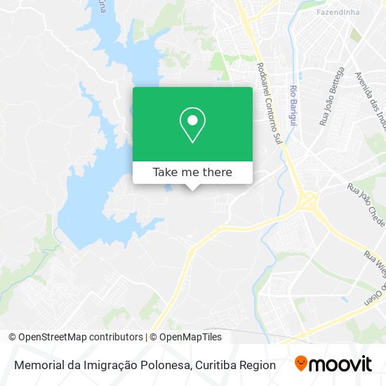 Memorial da Imigração Polonesa map