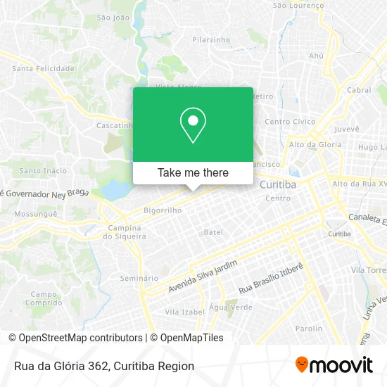 Rua da Glória 362 map