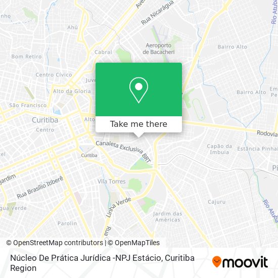Núcleo De Prática Jurídica -NPJ Estácio map