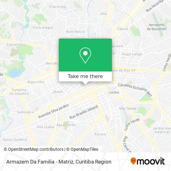 Armazem Da Familia - Matriz map