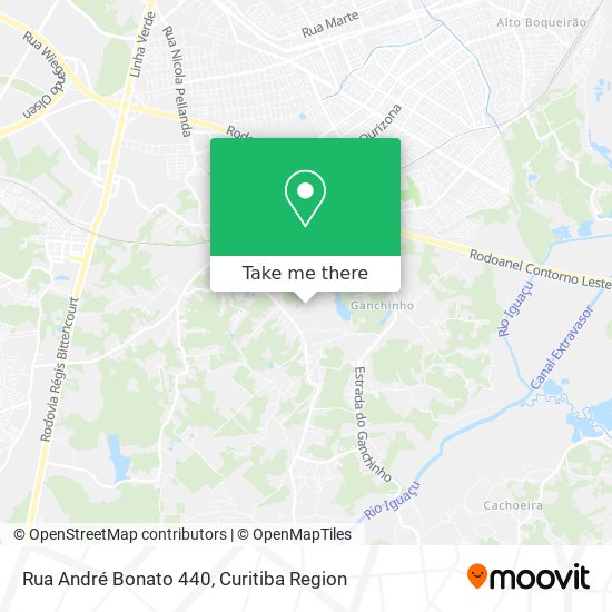 Rua André Bonato 440 map
