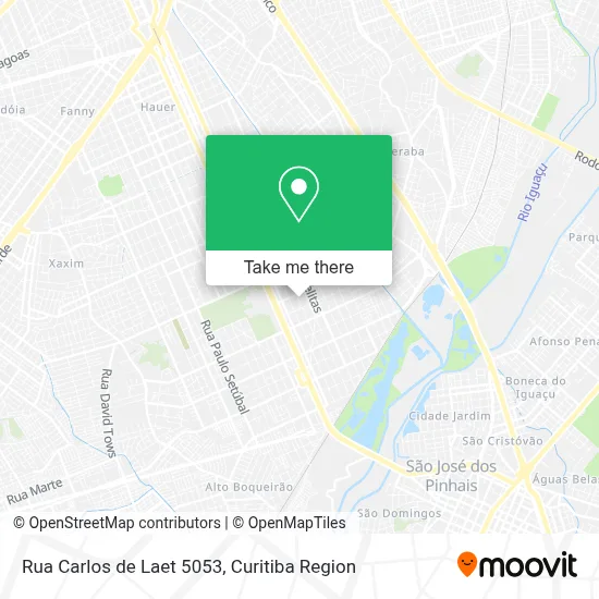 Rua Carlos de Laet 5053 map