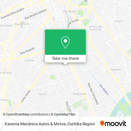 Kaverna Mecânica Autos & Motos map