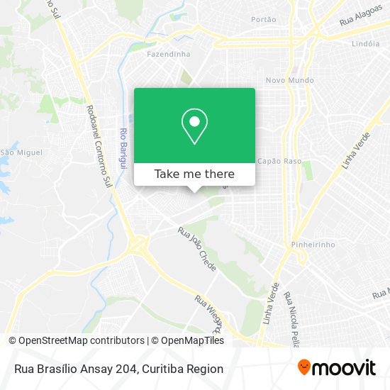 Rua Brasílio Ansay 204 map