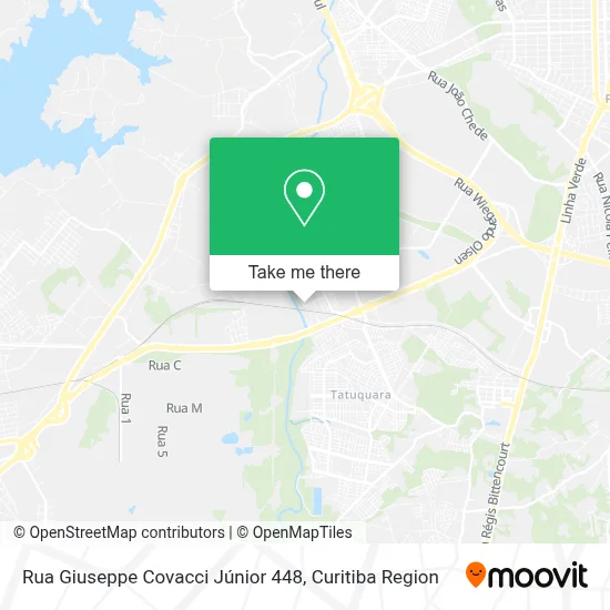 Rua Giuseppe Covacci Júnior 448 map