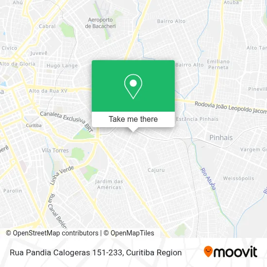 Rua Pandia Calogeras 151-233 map